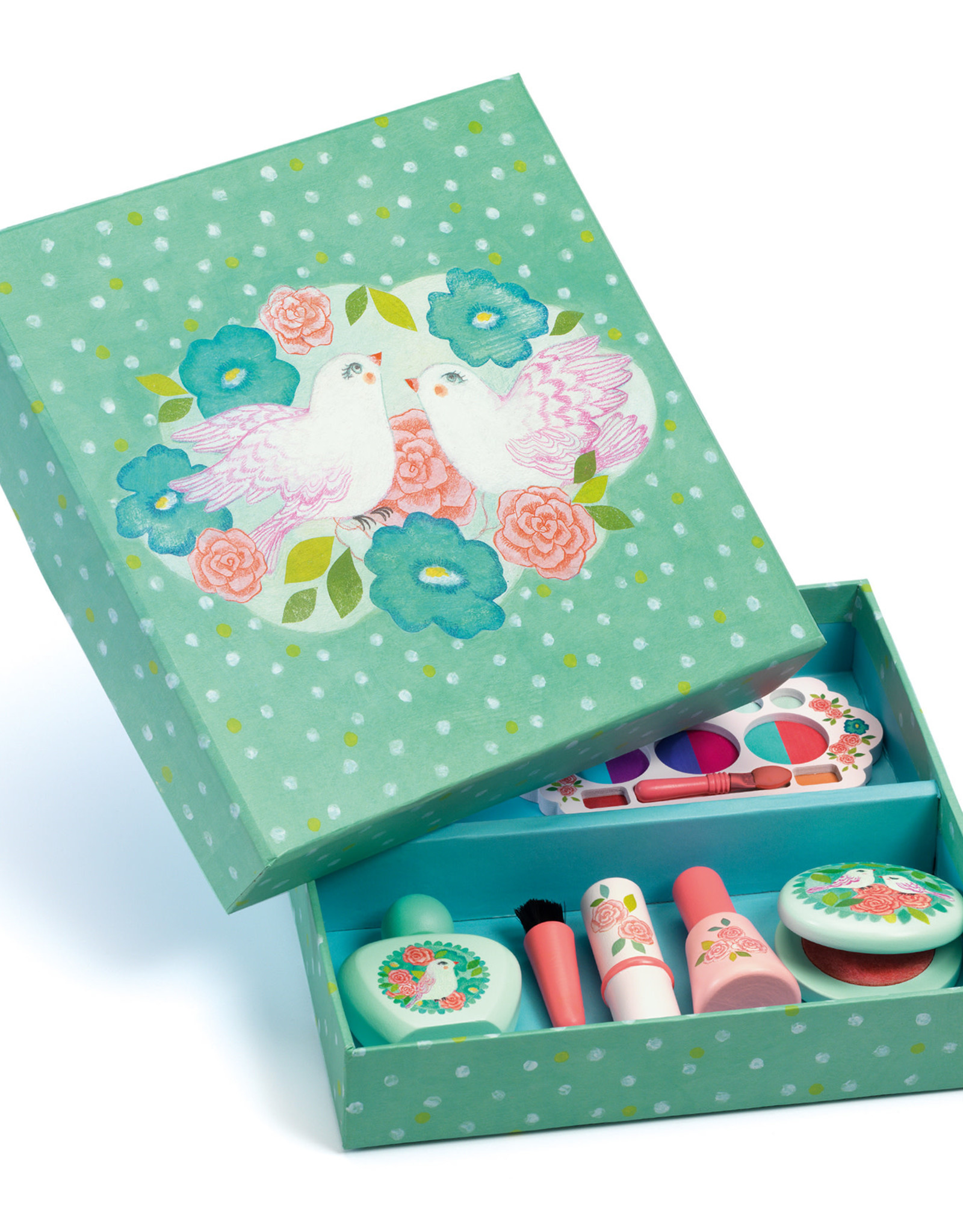 Djeco Houten make-up set Birdie