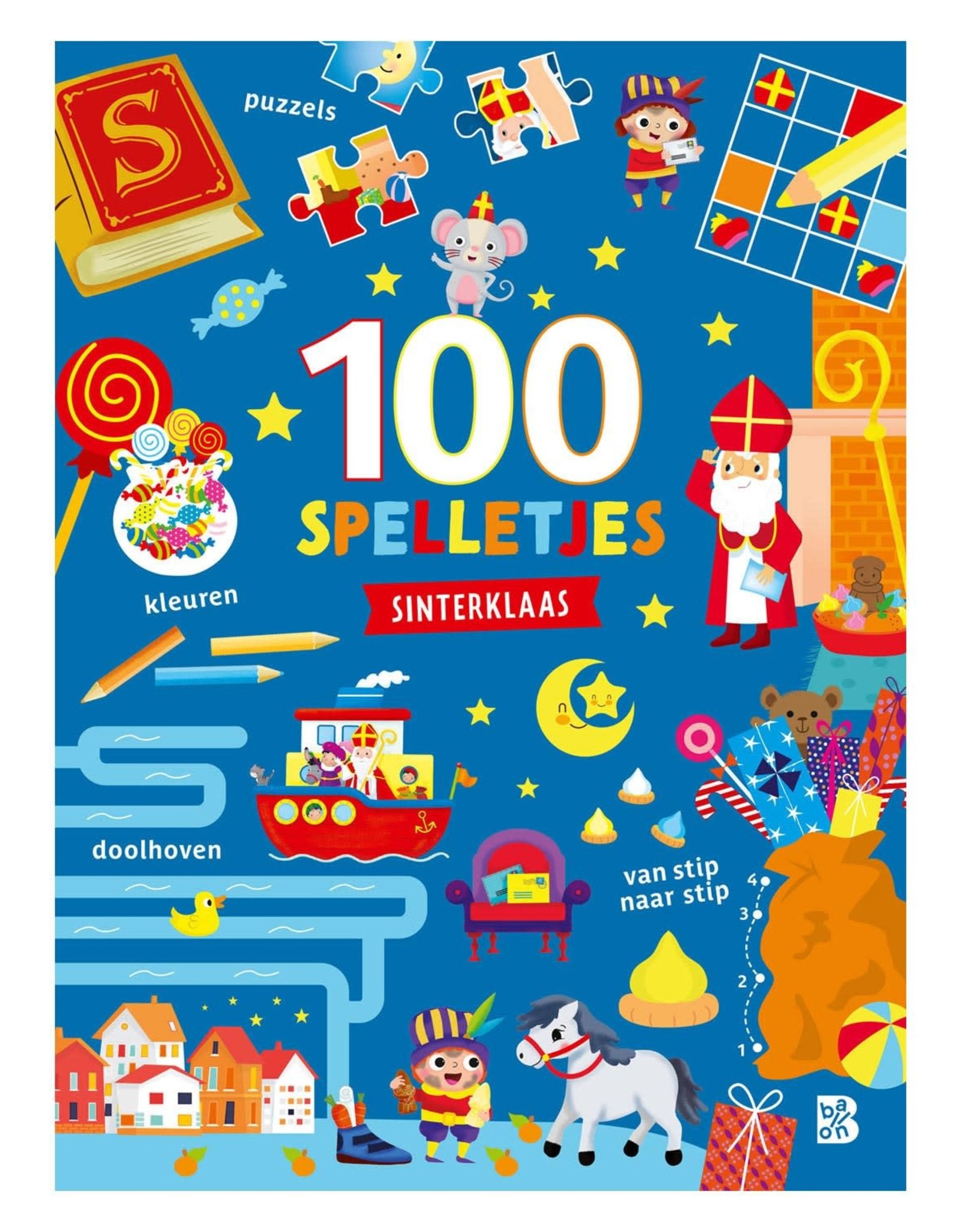 onderwijzen Factuur flauw 100 Spelletjesboek Sinterklaas - 't Holtschöpke