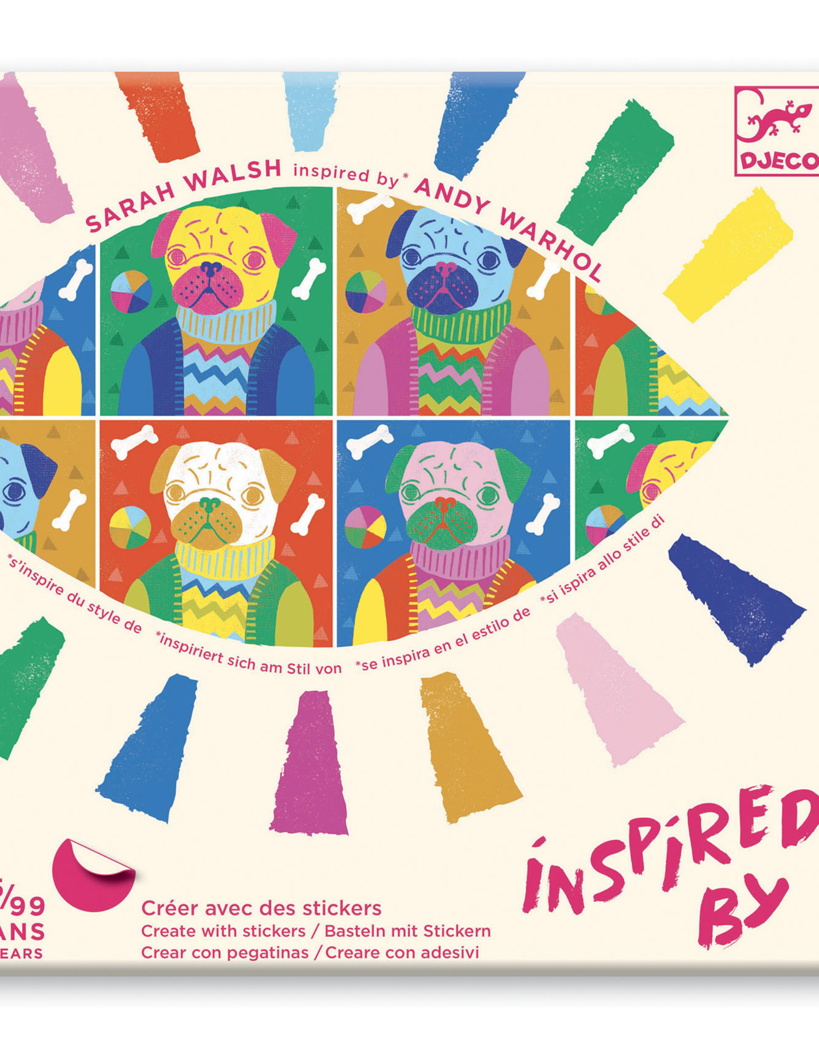Djeco Inspired by Andy Warhol - Totally Pop