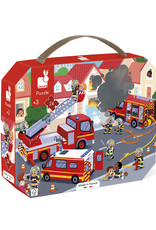 Janod Puzzel De brandweer 24st.