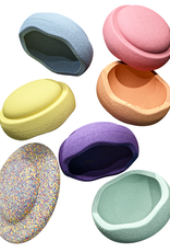 Stapelstein Stapelstein set Rainbow Pastel + Balance Board Confetti