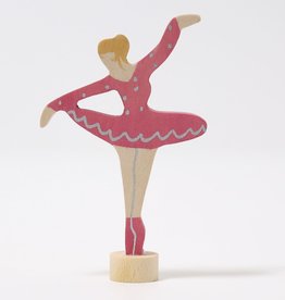 Grimm's Steekfiguur Ballerina roze