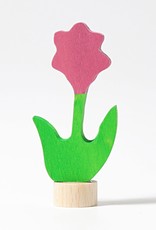Grimm's Steekfiguur Bloem roze