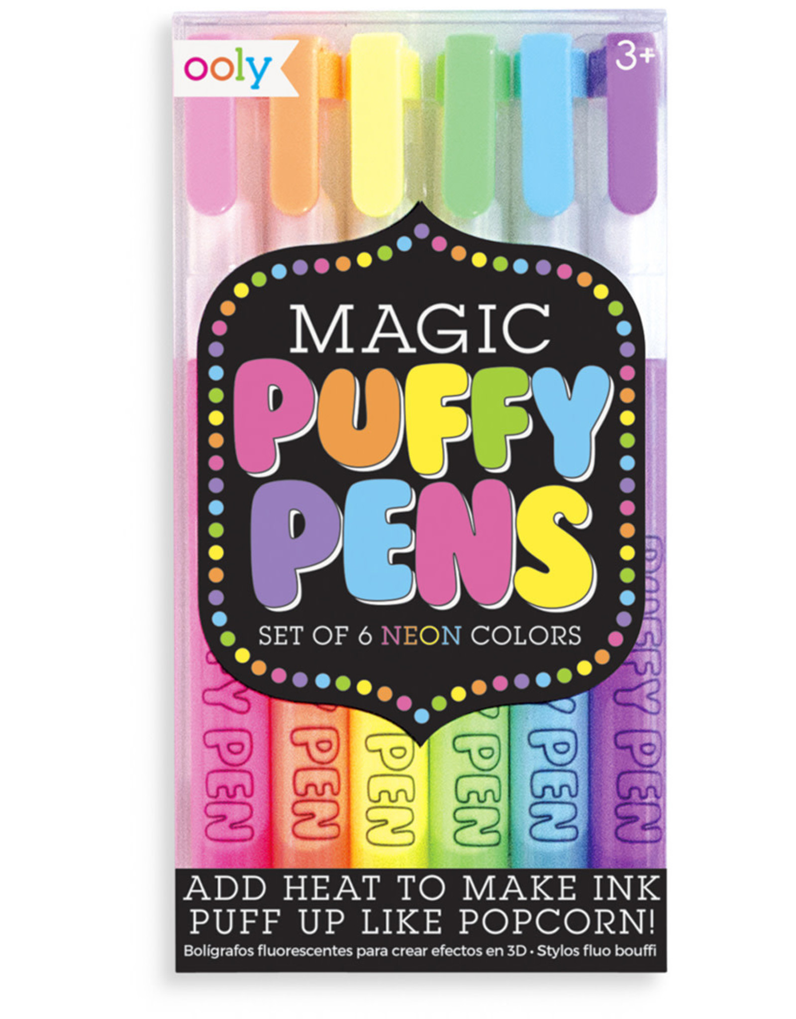 Ooly Magic Neon Puffy Pens