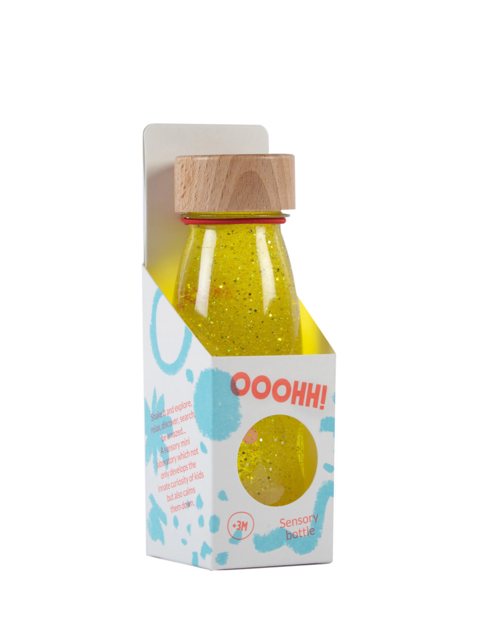 Petit Boum Float Bottle Geel