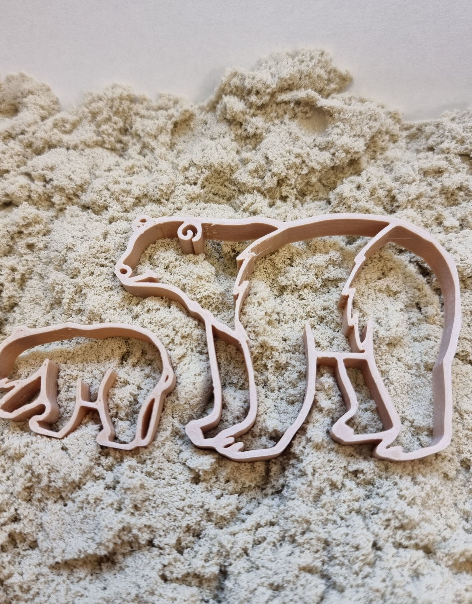 Grennn Uitsteker set ijsbeer en jong