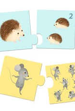 Djeco Puzzelduo Babydieren