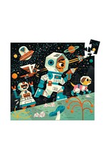 Djeco Silhouetpuzzel Space station