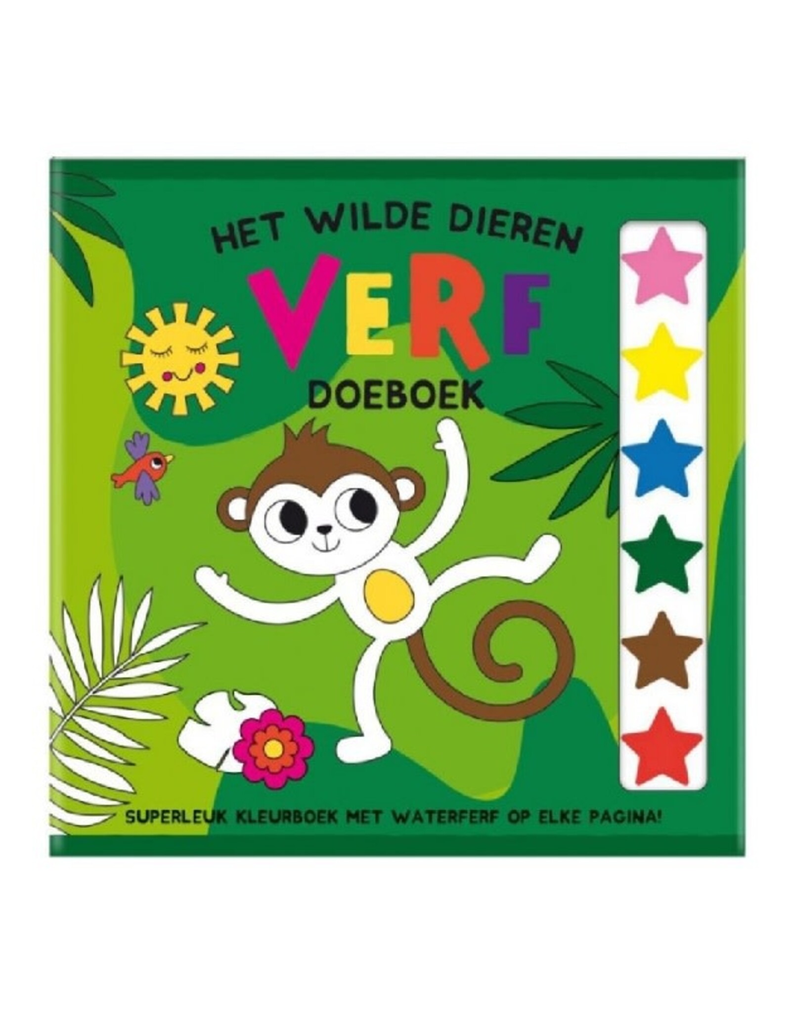 Het Wilde Dieren Verf Doeboek