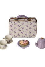 Maileg Teatime set Purple Madelaine