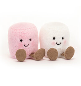 Jellycat Amuseable Pink and White Marshmallows