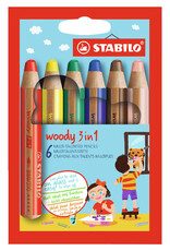 Stabilo Potloden Woody 3 in 1 6 stuks