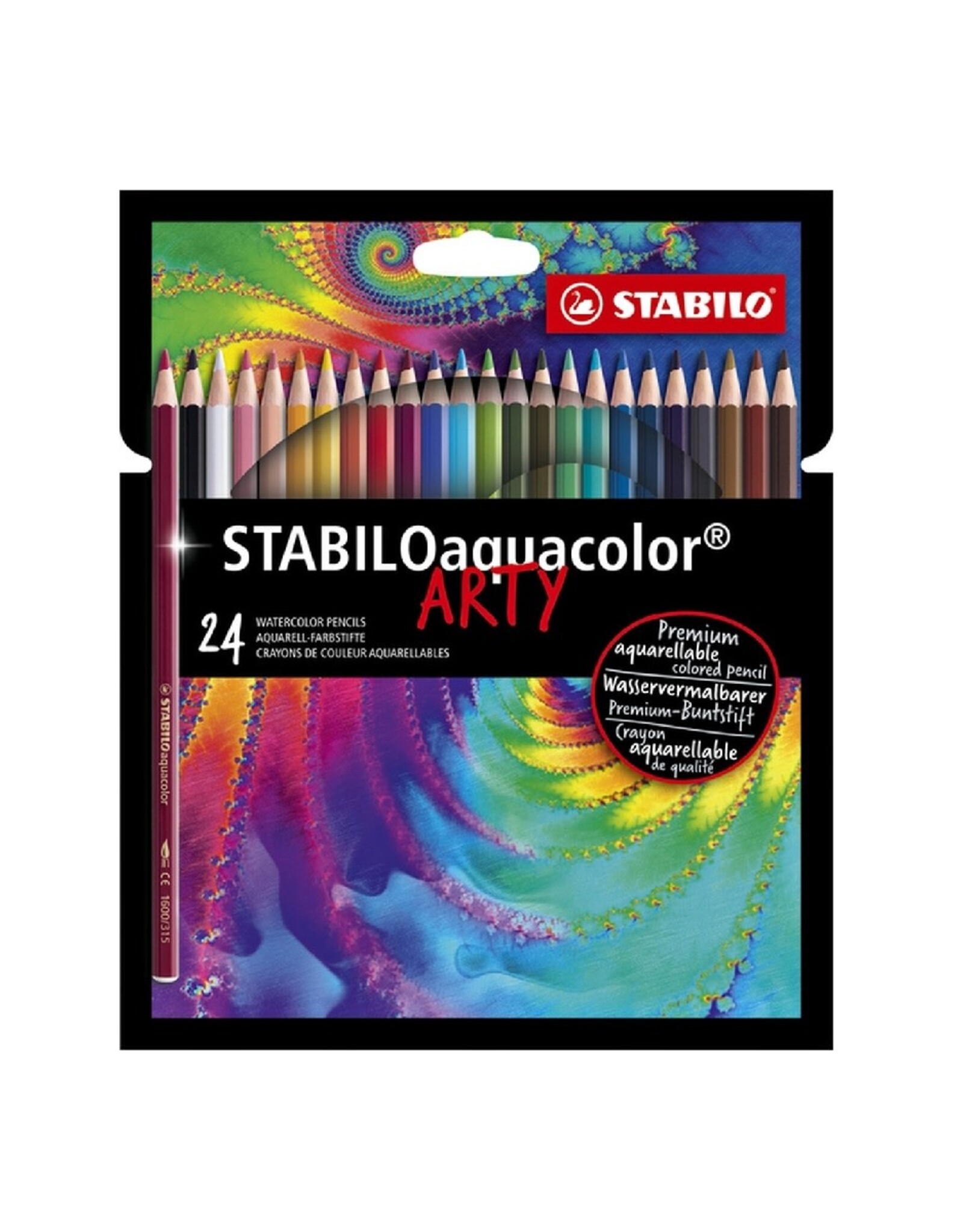 Stabilo Aquacolor Arty 24 kleuren