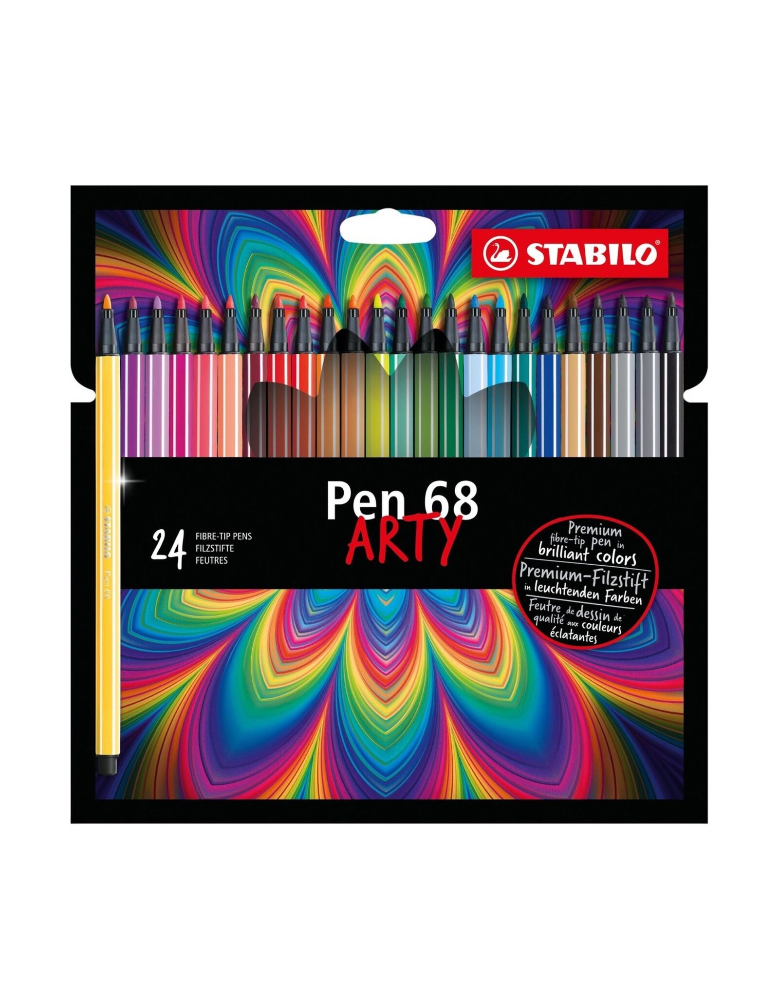 Stabilo Viltstiften Pen 68 24 stuks