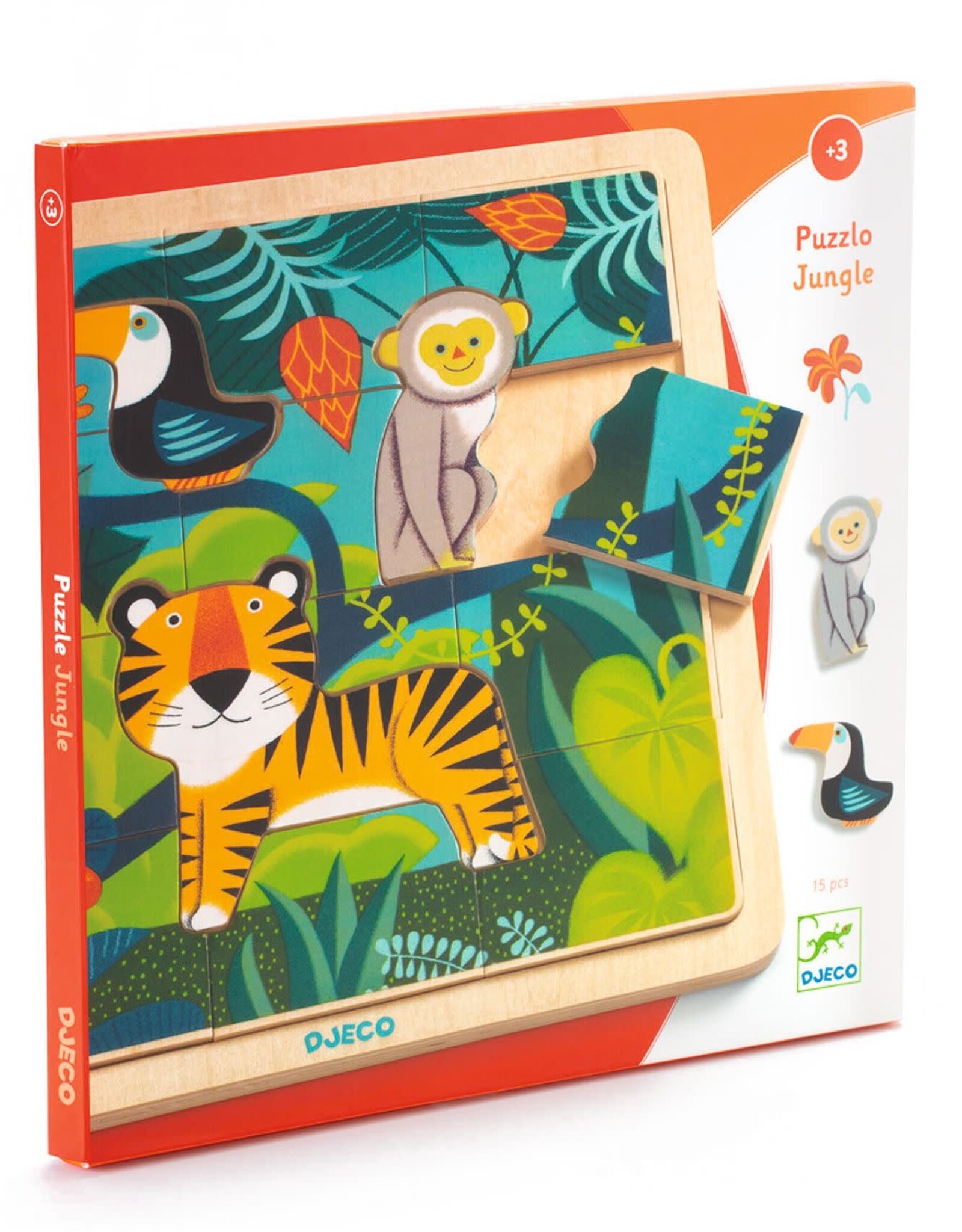 Djeco Puzzel Puzzlo Jungle