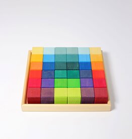 Grimm's Bouwset Mozaïek Regenboog