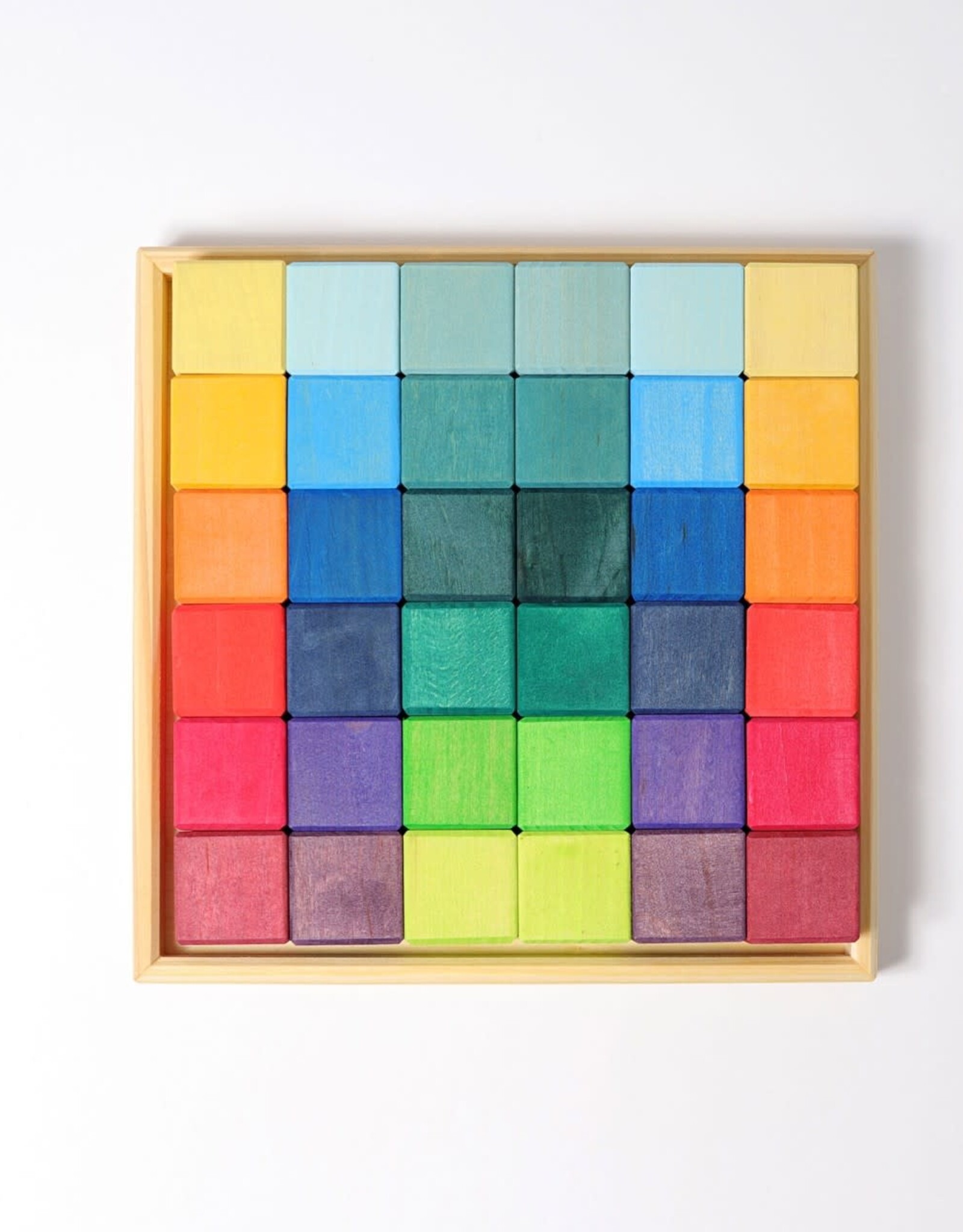 Grimm's Bouwset Mozaïek Regenboog
