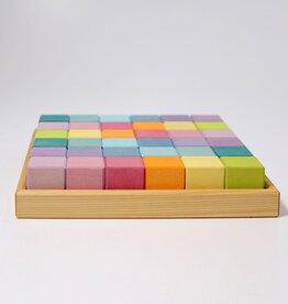 Grimm's Bouwset Mozaïek Pastel