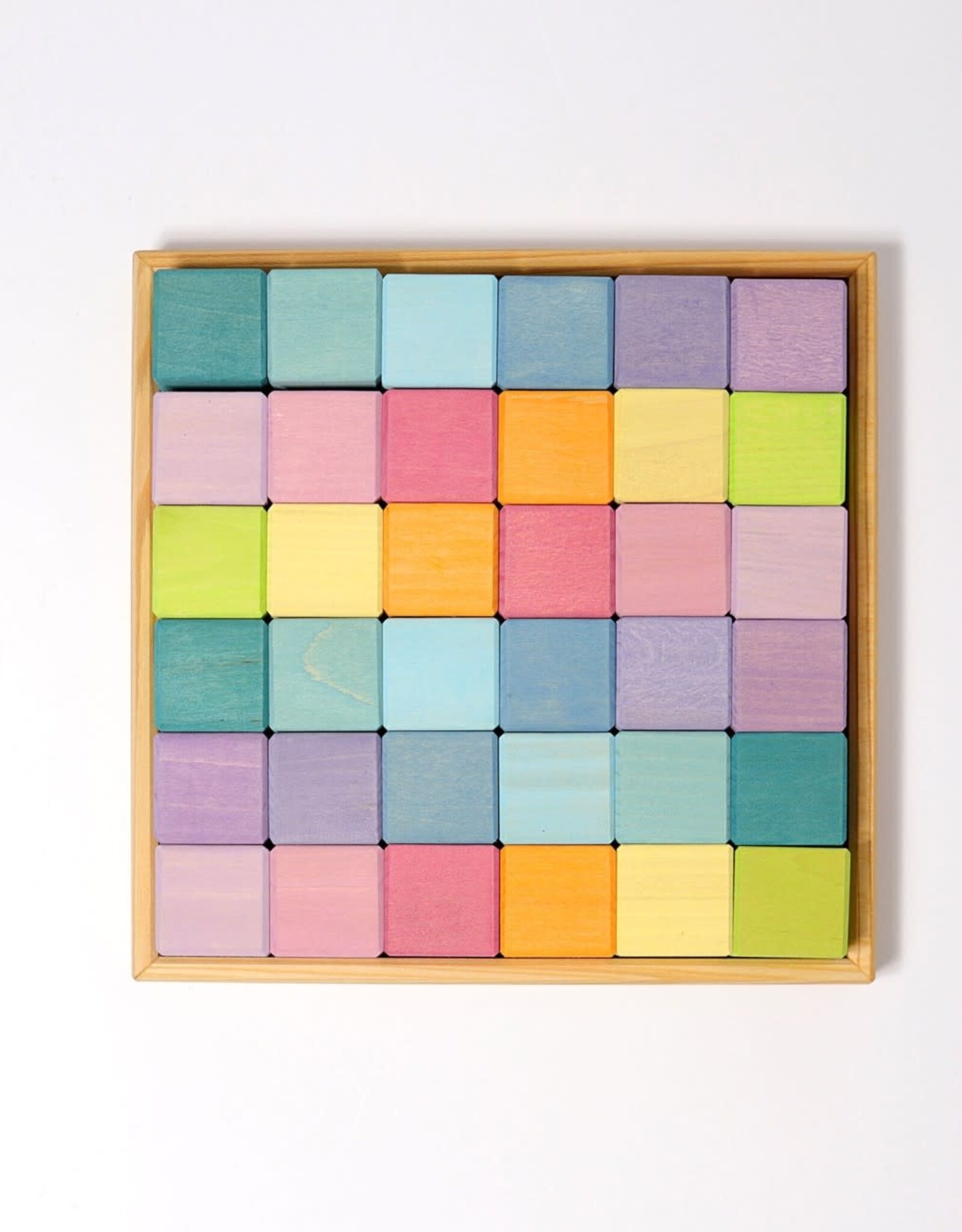 Grimm's Bouwset Mozaïek Pastel