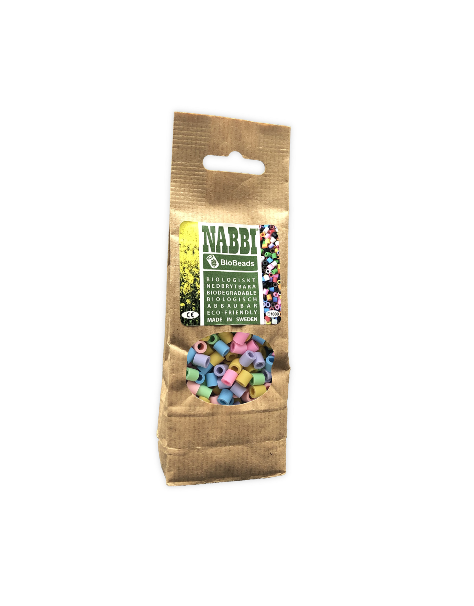 NABBI BioBeads Strijkkralen Mix colours pastel 1000st