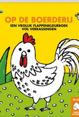 Kleurboek met flappen - Op de boerderij