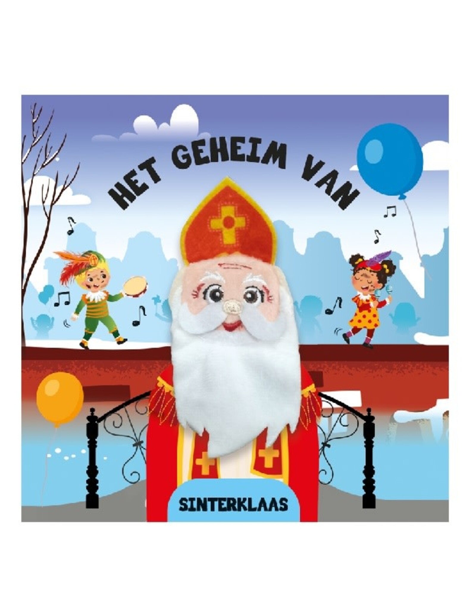 Lantaarn Vingerpopboekje Het geheim van Sinterklaas