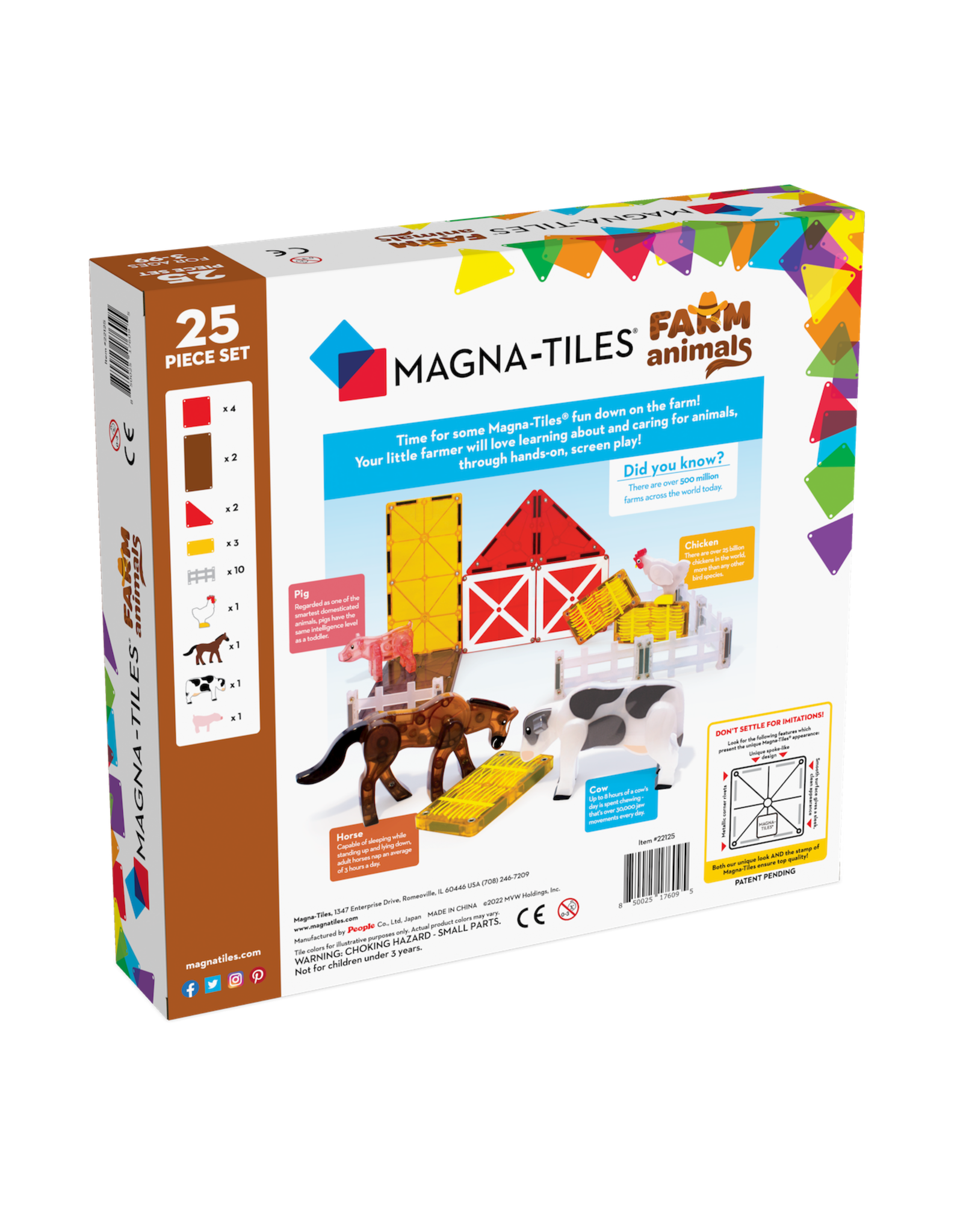 Magna-Tiles Magna-Tiles Farm animals