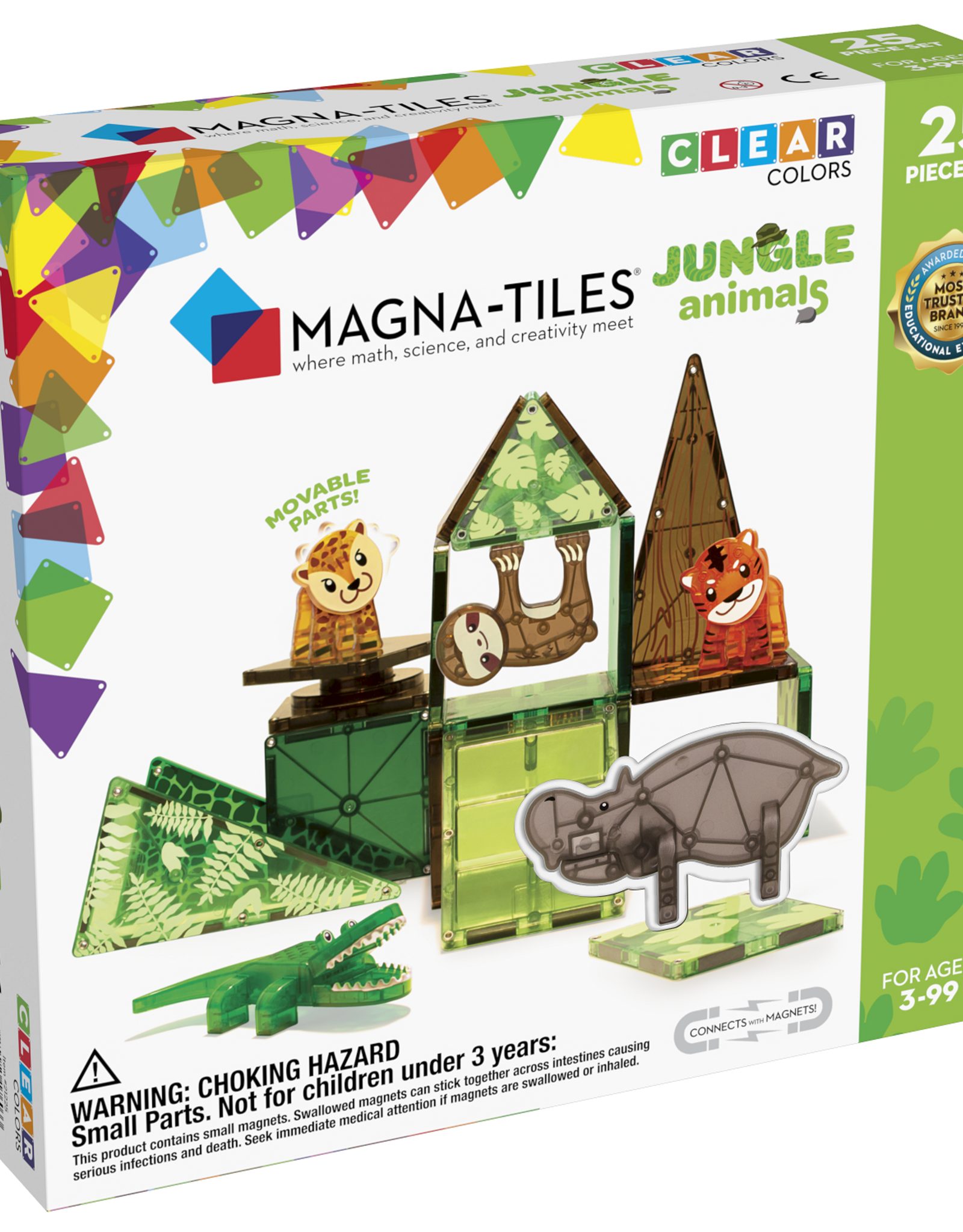 Magna-Tiles Magna-Tiles Jungle animals