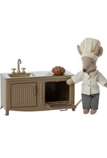Maileg Keuken Muis lichtbruin