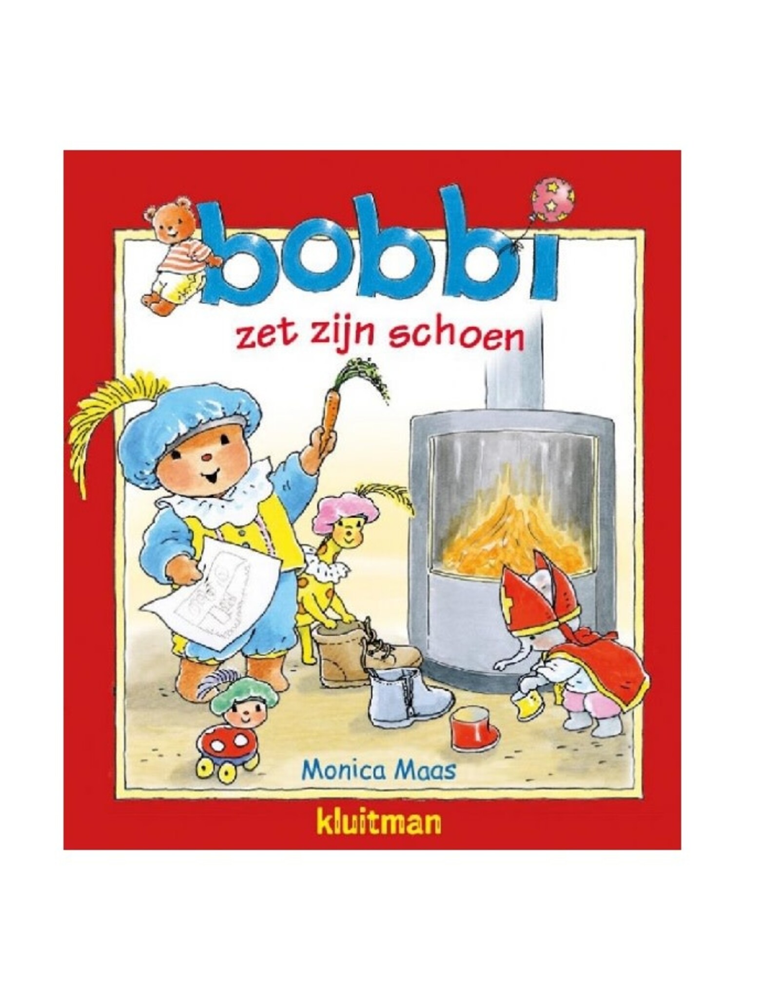 Kluitman Bobbi zet zijn schoen