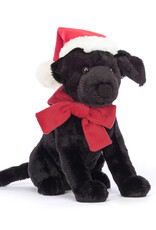 Jellycat Winter Warmer Pippa Black Labrador