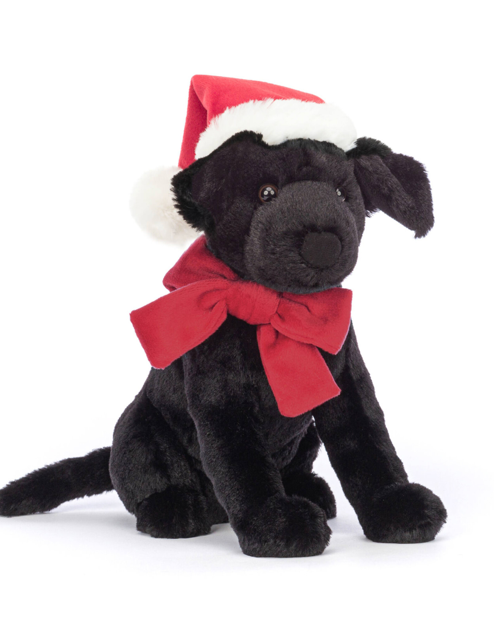 Jellycat Winter Warmer Pippa Black Labrador