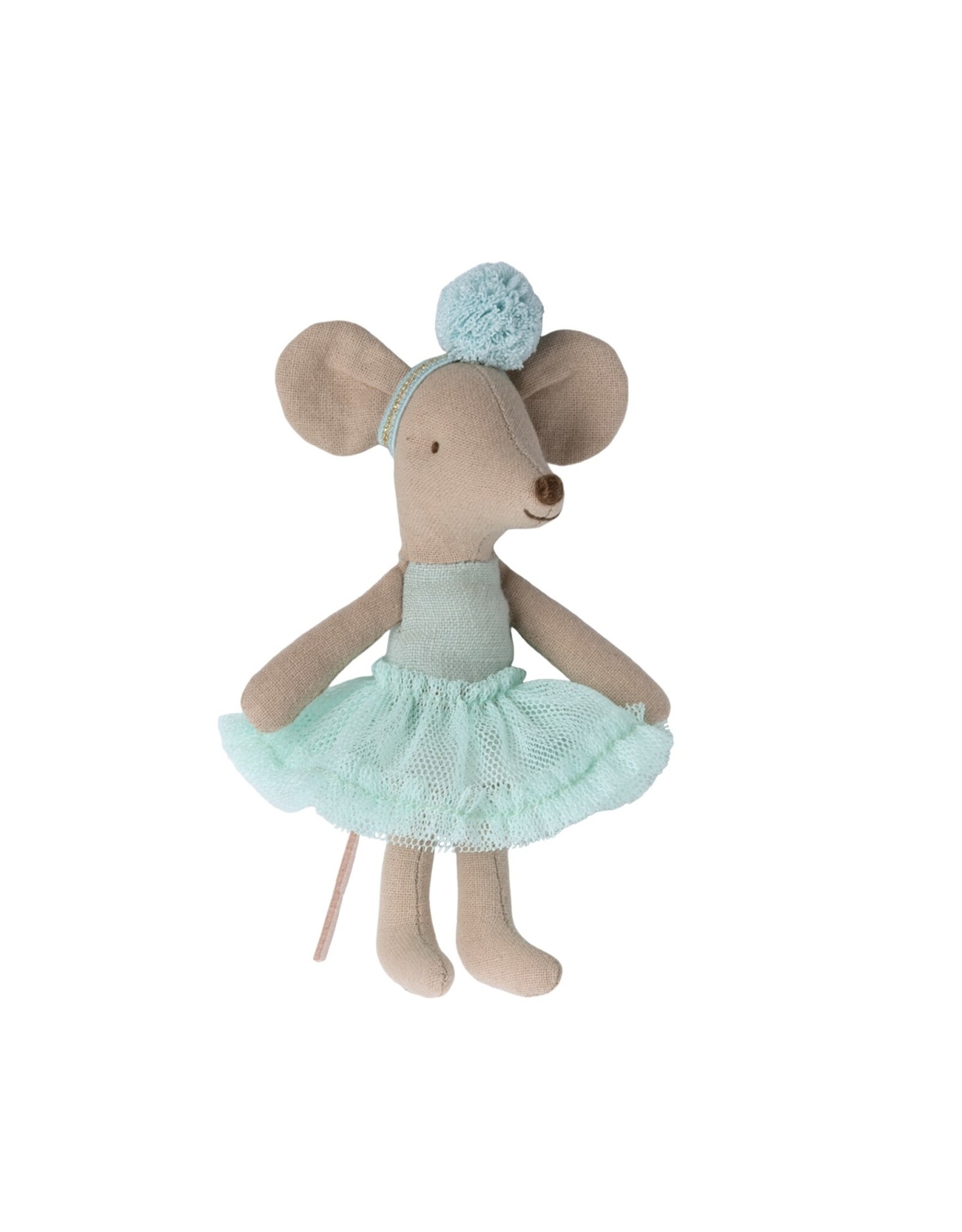 Maileg Kleine zus Muis Ballerina mint