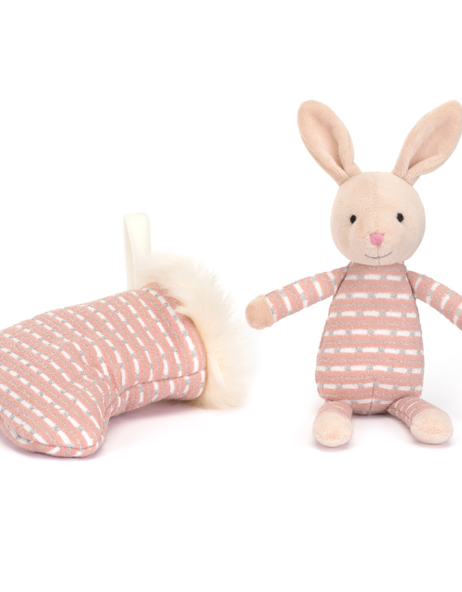 Jellycat Shimmer Stocking Bunny