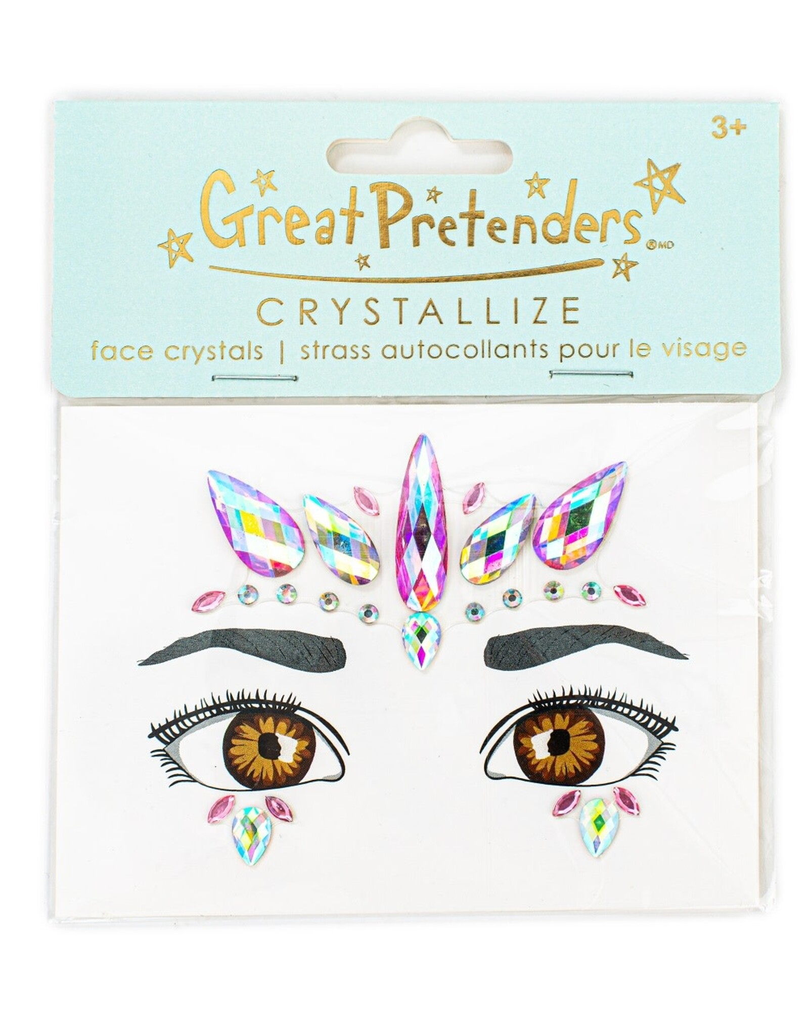 Great Pretenders Face Crystals Pink Unicorn