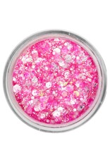 PXP Pressed chunky glitter cream Neon Pink Candy