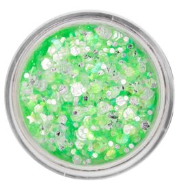 PXP Pressed chunky glitter cream Neon Emerald Candy
