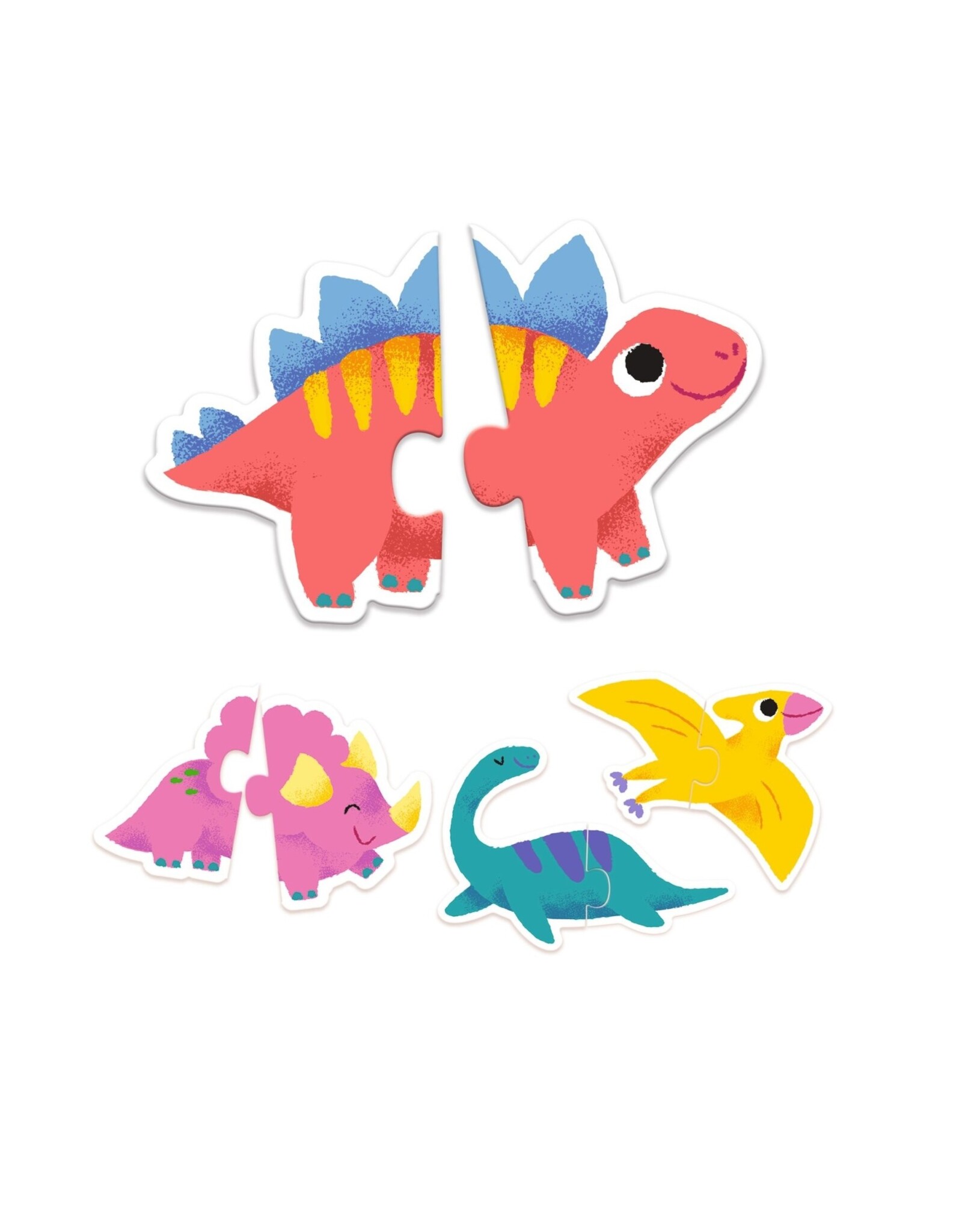 Djeco Puzzelduo Dino's