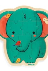 Djeco Puzzel Puzzlo Olifant