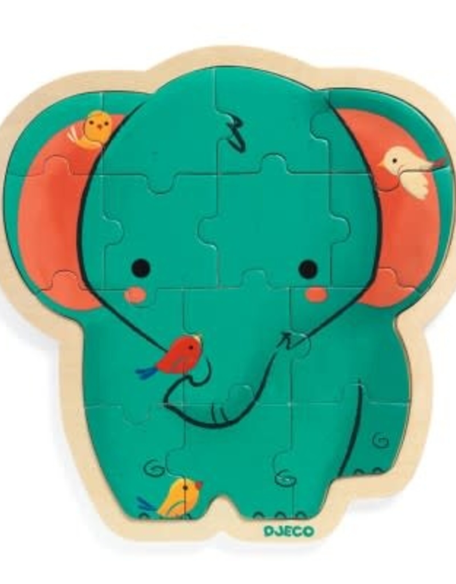 Djeco Puzzel Puzzlo Olifant