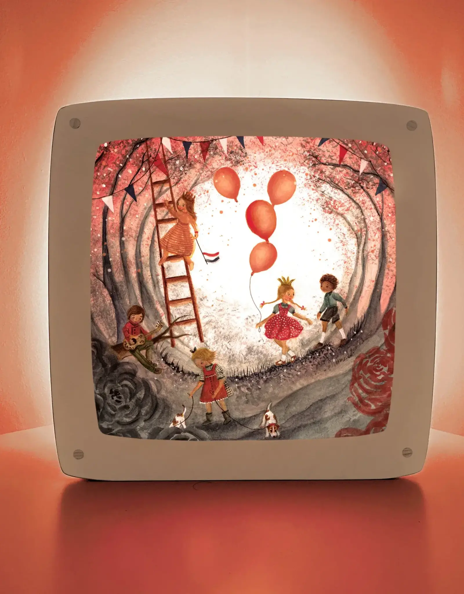 Bijdehansje Seizoensplaat Kingsday