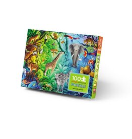 Crocodile Creek Puzzel Holographic Jungle Paradise