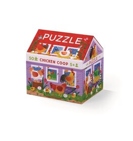 Crocodile Creek Puzzel Chicken Coop 50st.