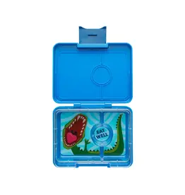 Yumbox Lunchbox Snack Surf blue Dinosaur