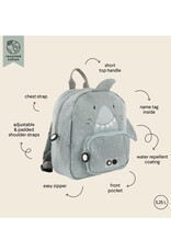 Trixie Rugzak Mr. Shark M Trixie Rugzak Mr. Shark M