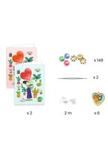 Djeco BFF sieraden maken Hartjes rijgen