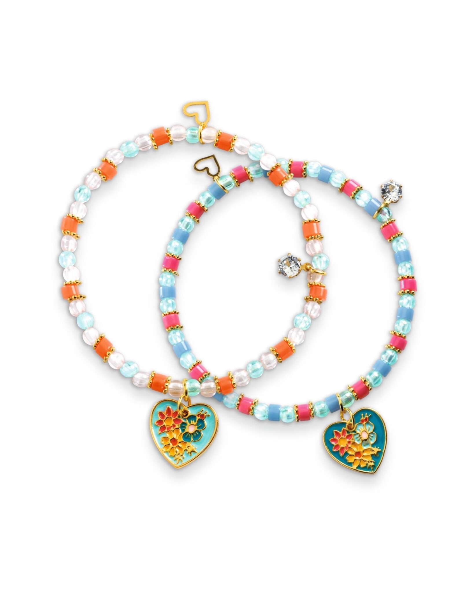 Djeco BFF sieraden maken Hartjes rijgen