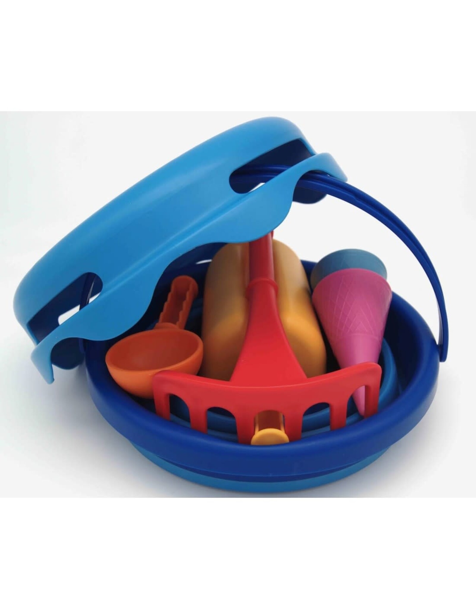 Compactoys Zandspeelgoed set 7in1 blauw