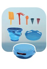 Compactoys Zandspeelgoed set 7in1 blauw