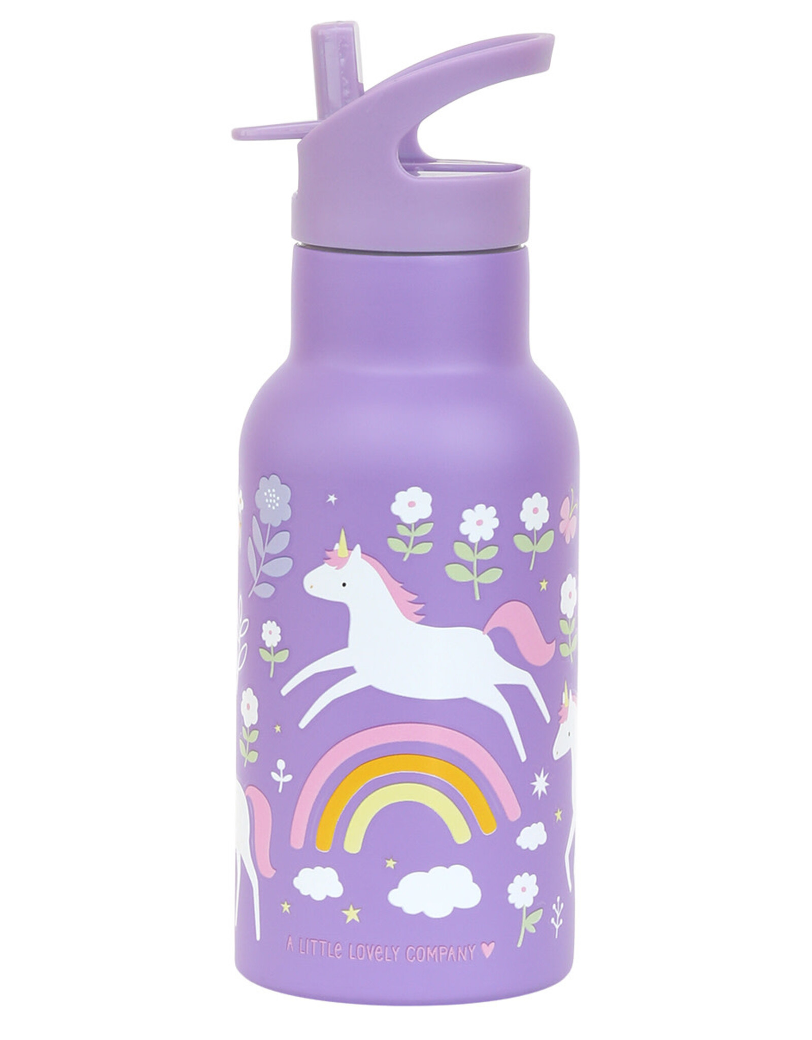 A Little Lovely Company Drinkfles RVS Unicorn Dreams